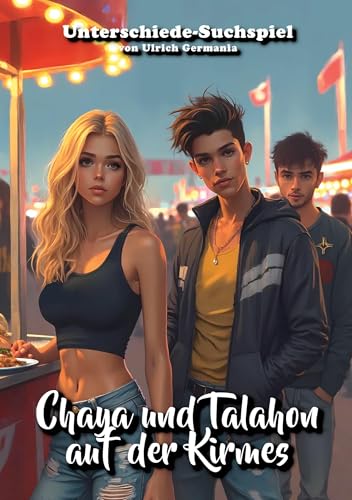Chaya und Talahon auf der Kirmes: Finde die Unterschiede Suchspiel Bilderbuch für Erwachsene (Talahon Bilderbücher) von BoD – Books on Demand