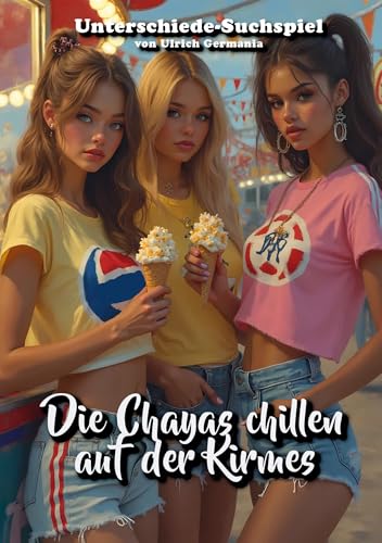 Die Chayas chillen auf der Kirmes: Finde die Unterschiede Suchspiel Bilderbuch für Erwachsene (Talahon Bilderbücher)
