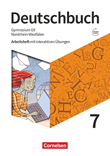 Deutschbuch Gymnasium - Nordrhein-Westfalen - Neue Ausgabe - 7. Schuljahr: Arbeitsheft mit interaktiven Übungen online - Mit Lösungen von Cornelsen Verlag GmbH