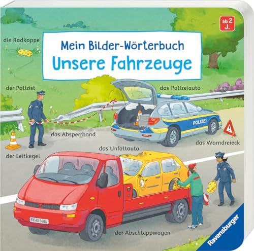 Mein Bilder-Wörterbuch: Unsere Fahrzeuge von Ravensburger
