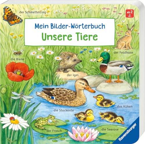 Mein Bilder-Wörterbuch: Unsere Tiere