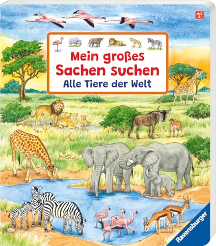 Mein großes Sachen suchen: Alle Tiere der Welt