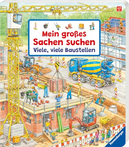 Mein großes Sachen suchen: Viele, viele Baustellen