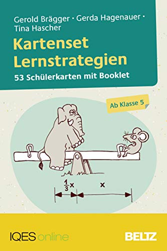 Kartenset Lernstrategien: 52 Schülerkarten mit Booklet. Ab Klasse 5 von Beltz GmbH, Julius