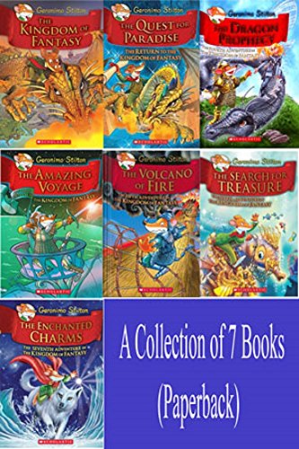 Scholastic Geronimo Stilton: The Kingdom Of Fantasy (Pack Of 7 Books) [Board book] [Jan 01, 2014] BOXED SETS