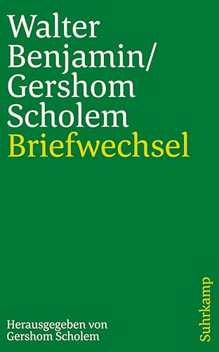 Briefwechsel 1933-1940: Herausgegeben von Gershom Scholem von Suhrkamp Verlag AG