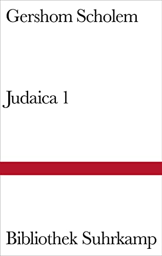 Judaica 1 von Suhrkamp Verlag AG