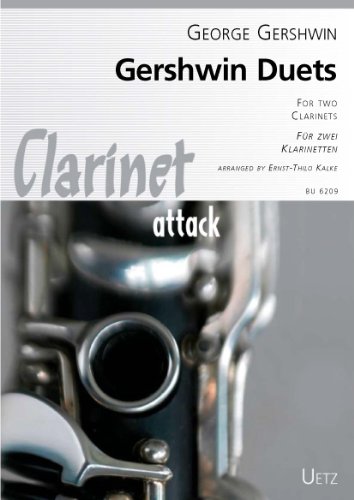 Gershwin-Duets für 2 Klarinetten / 2 Clarinets (Partitur und Stimme)