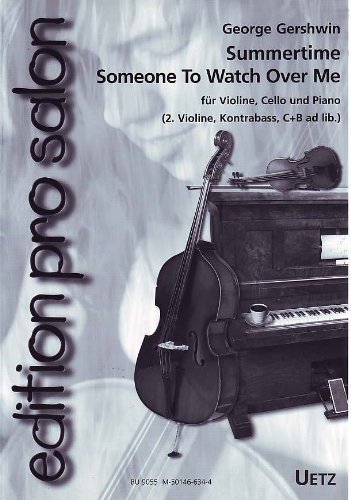 Summertime - Someone To Watch Over Me für Klaviertrio (Salonensemble) (Klavierauszug und Stimmen)