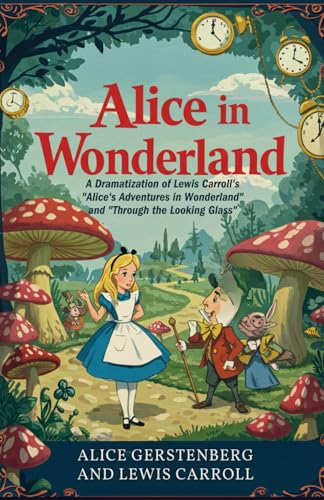 Alice in Wonderland: A Dramatization of Lewis Carroll's "Alice's Adventures in Wonderland" and "Through the Looking Glass" von Independently published