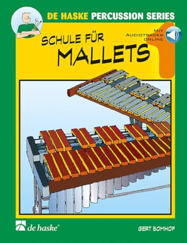 GERT BOMHOF : SCHULE FUR MALLETS 1 - RECUEIL + ENREGISTREMENT(S) EN LIGNE - AUDIOTRACKS ONLINE