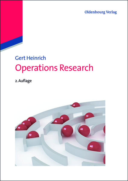 Operations Research von De Gruyter Oldenbourg