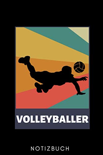 VOLLEYBALLER NOTIZBUCH: A5 WOCHENPLANER für Volleyball Spieler | Volleyball Geschenke | Training | Beachvolleyball Bücher | Sportler Buch | Volleyballbuch | Trainingsbuch