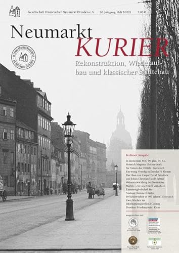 Neumarkt-Kurier 2/2021: Rekonstruktion, Wiederaufbau und klassischer Städtebau (Neumarkt-Kurier: Baugeschehen und Geschichte am Dresdner Neumarkt) von Michael Imhof Verlag
