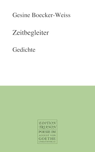 Zeitbegleiter: Gedichte