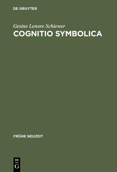 Cognitio symbolica von De Gruyter