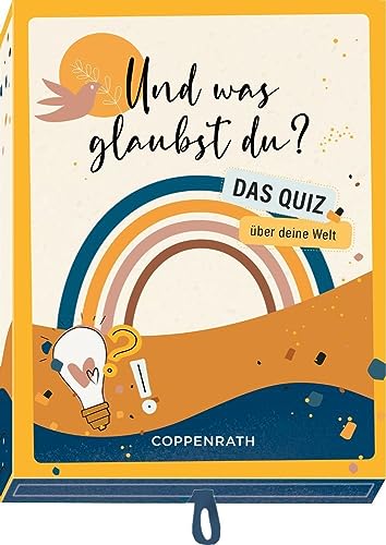 Schachtelspiel: Und was glaubst du? Das Quiz über deine Welt von COPPENRATH