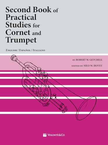 Second book of practical studies for cornet and trumpet. Metodo. Ediz. italiana, inglese e spagnola (Didattica musicale) von Volontè & Co