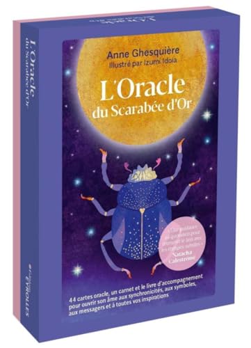 L'Oracle du Scarabée d'Or: 44 cartes oracle, un carnet et le livre d'accompagnement pour ouvrir son âme aux synchronicités, aux symboles, aux messagers et à toutes vos inspirations L'Oracle du Scarabée d'Or: 44 cartes oracle, un carnet et le livre d'accompagnement pour ouvrir son âme aux synchronicités, aux symboles, aux messagers et à toutes vos inspirations