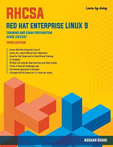 RHCSA Red Hat Enterprise Linux 9: Training and Exam Preparation Guide (EX200), Third Edition von Endeavor Technologies Inc.