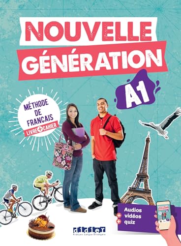 Nouvelle Generation: Livre de l'eleve + cahier d'activites A1 + didier von Didier