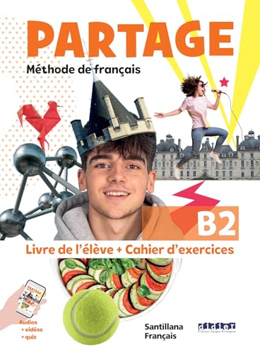 PARTAGE B2 LIVRE+CAHIER von Santillana Français