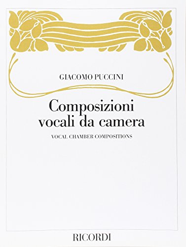 Composizioni vocali da camera von Ricordi