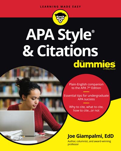 APA Style & Citations For Dummies von For Dummies