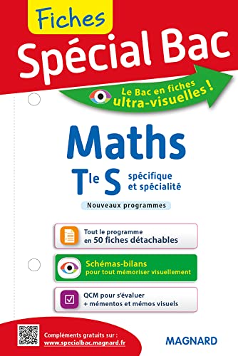 Spécial Bac : Fiches Maths Tle S spécifique et spécialité von MAGNARD