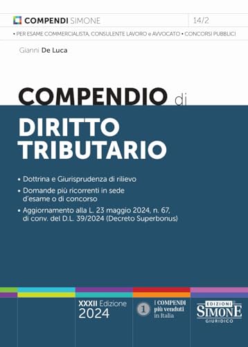 Compendio di Diritto Tributario von Edizioni Simone