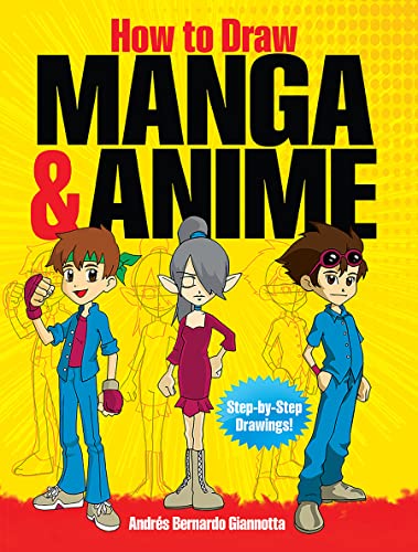 How to Draw Manga: Step-By-Step Drawings! (Dover How to Draw) von Dover Publications