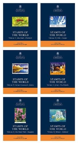 2024 Stamps Of The World - Set Of 6 Catalogues von Stanley Gibbons Limited