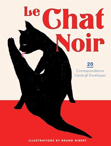 Le Chat Noir: 20 Correspondence Cards & Envelopes (Cat Cards, Cat Stationary, Gifts for Cat Lovers) von Chronicle Books