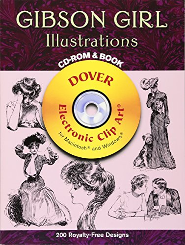 Gibson Girl Illustrations (Dover Electronic Clip Art)