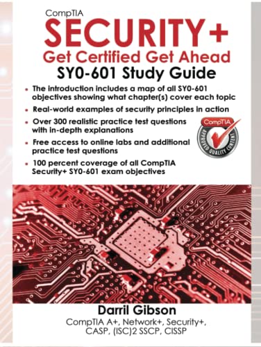 CompTIA Security+ Get Certified Get Ahead: SY0-601 Study Guide