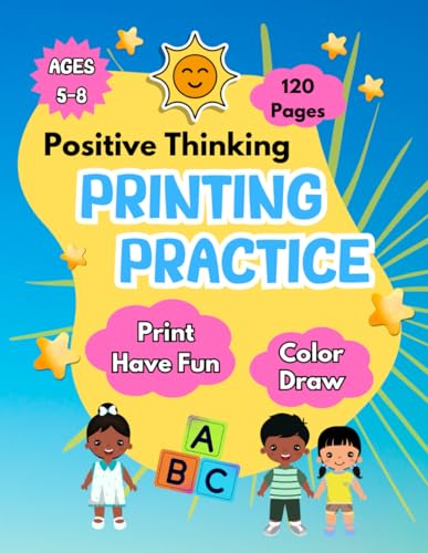 Positive Printing Practice: An Activity Book to Encourage Self Esteem in Kids von Independently published