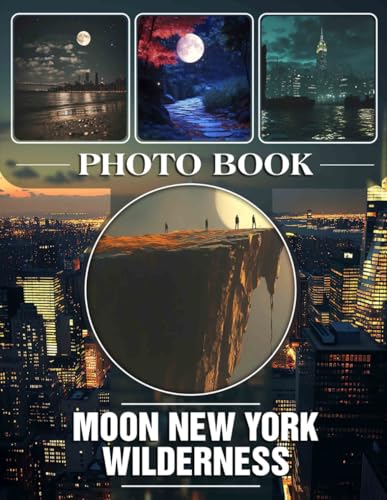Moon New York Wilderness Photo Book: Stunning Images Of Moonlit Wilderness In New York For Nature Lovers von Independently published