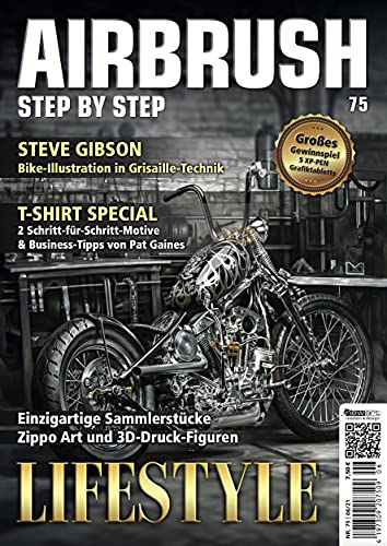 Airbrush Step by Step 75: Lifestyle (Airbrush Step by Step Magazin) von newart medien & design