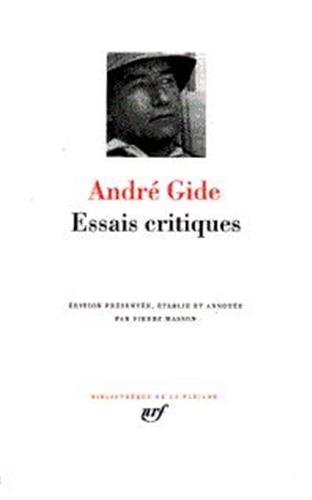 André Gide : Essais critiques