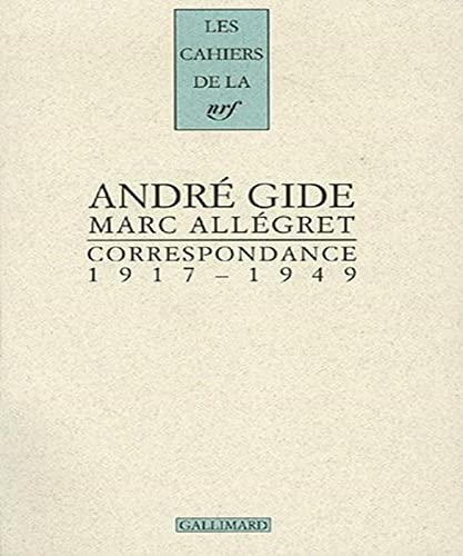 Correspondance: (1917-1949) von GALLIMARD