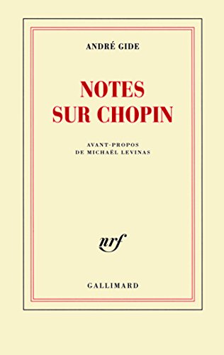 Notes sur Chopin Notes sur Chopin von GALLIMARD