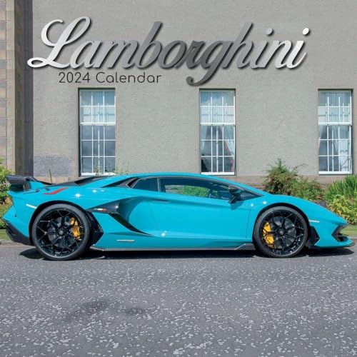 Lamborghini 2024 – 16-Monatskalender: Original The Gifted Stationery Co. Ltd [Mehrsprachig] [Kalender] (Wall-Kalender) von Brown Trout-Auslieferer Flechsig