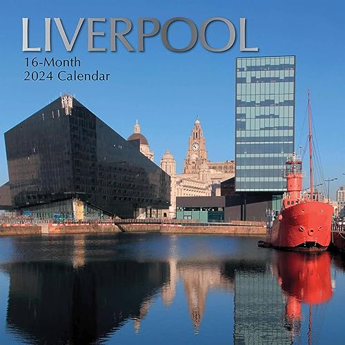 Liverpool 2024 – 16-Monatskalender: Original The Gifted Stationery Co. Ltd [Mehrsprachig] [Kalender] (Wall-Kalender) von Brown Trout-Auslieferer Flechsig