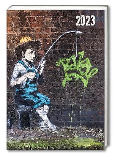 Banksy 2023 - Tischkalender: Original Gifted Stationery-Desk Diary [Wochenkalender]