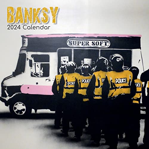 Banksy 2024 – 16-Monatskalender: Original Gifted Stationery-Kalender [Mehrsprachig] [Kalender] (Wall-Kalender)