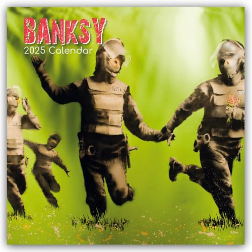 Banksy 2025 – 16-Monatskalender: Original Gifted Stationery-Kalender [Mehrsprachig] [Kalender] (Wall-Kalender)
