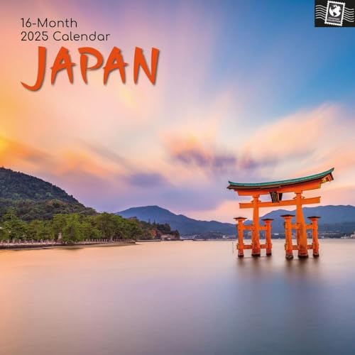 Japan 2025 – 16-Monatskalender: Original Gifted Stationery-Kalender [Mehrsprachig] [Kalender] (Wall-Kalender)