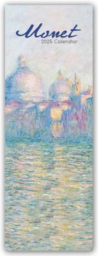 Monet – Claude Monet – Slimline-Kalender 2025: Original Gifted Stationery Kalender – Slimline [Mehrsprachig] [Kalender]