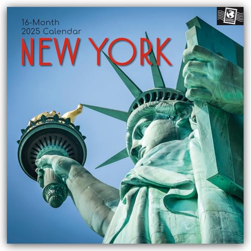 New York 2025 – 16-Monatskalender: Original Gifted Stationery-Kalender [Mehrsprachig] [Kalender] (Wall-Kalender) von BrownTrout