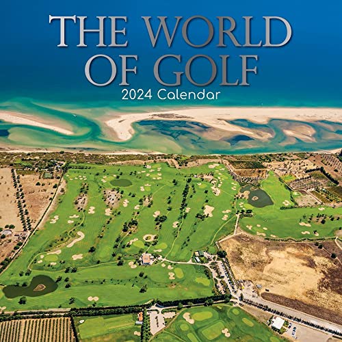 The World of Golf – Die Welt des Golfsports 2024 – 16-Monatskalender: Original Gifted Stationery-Kalender [Mehrsprachig] [Kalender] (Wall-Kalender) von Brown Trout-Auslieferer Flechsig